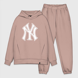 Мужской костюм оверсайз New York yankees - baseball logo