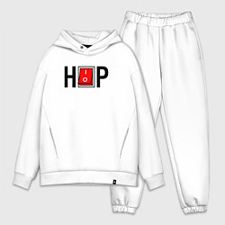 Мужской костюм оверсайз Hip Hop выключатель