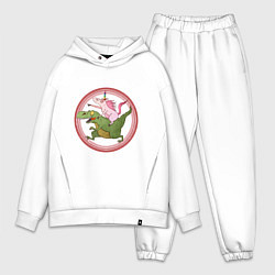 Мужской костюм оверсайз Вперёд в будущее