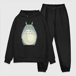 Мужской костюм оверсайз Neighbor Totoro, цвет: черный