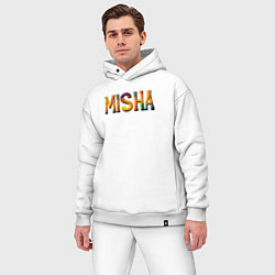 Мужской костюм оверсайз Misha yarn art, цвет: белый — фото 2