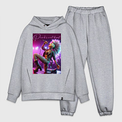 Мужской костюм оверсайз Барби поёт панк-рок