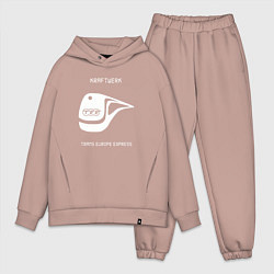 Мужской костюм оверсайз Kraftwerk - Trans europe express