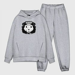 Мужской костюм оверсайз Дикий медвежий характер