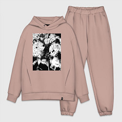 Мужской костюм оверсайз Магическая битва Юдзи Итадори Мэгуми Фусигуро