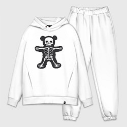 Мужской костюм оверсайз Skeletor bear, цвет: белый