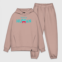 Мужской костюм оверсайз Once human logo