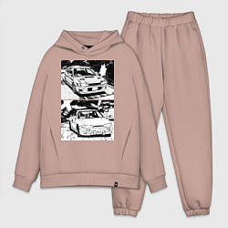 Мужской костюм оверсайз Nissan silvia subaru forester