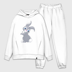 Мужской костюм оверсайз Веселый красивый заяц русак