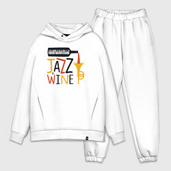 Мужской костюм оверсайз Джаз и винишко