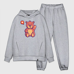 Мужской костюм оверсайз Lovely bear