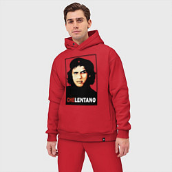 Мужской костюм оверсайз Che guevara - Chelentano, цвет: красный — фото 2