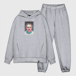 Мужской костюм оверсайз Ганнибал Лектер из фильма Молчание Ягнят