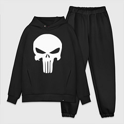 Мужской костюм оверсайз Punisher logo