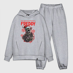 Мужской костюм оверсайз Five Nights at Freddys - Freddy, цвет: меланж