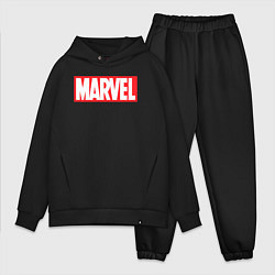 Мужской костюм оверсайз Marvel logo