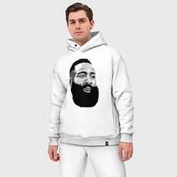 Мужской костюм оверсайз James Harden, цвет: белый — фото 2