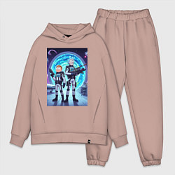 Мужской костюм оверсайз Космический спецназ - Рик и Морти