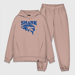 Мужской костюм оверсайз Акула атакует