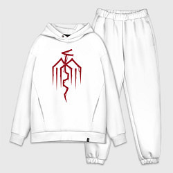 Мужской костюм оверсайз Symbol of the City of Chains - Dragon Age, цвет: белый