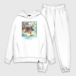 Мужской костюм оверсайз Фэйсяо