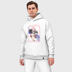 Мужской костюм оверсайз Encore Woolycounting Game, цвет: белый — фото 2