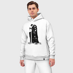 Мужской костюм оверсайз Berserk мечник, цвет: белый — фото 2