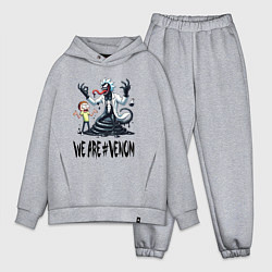 Мужской костюм оверсайз We are Venom - Rick-symbiote and Morty