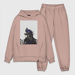 Мужской костюм оверсайз Artorias of the Abyss, цвет: пыльно-розовый