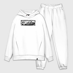 Мужской костюм оверсайз Внедорожник, велосипед и горы - оффроад