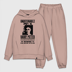 Мужской костюм оверсайз Harry Potter - wanted, цвет: пыльно-розовый