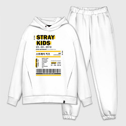 Мужской костюм оверсайз Stray kids ticket
