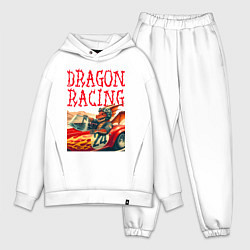 Мужской костюм оверсайз Dragon cool racer - ai art