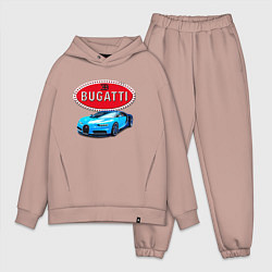 Мужской костюм оверсайз Bugatti - motorsport