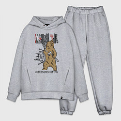 Мужской костюм оверсайз Славянский мир - медведь