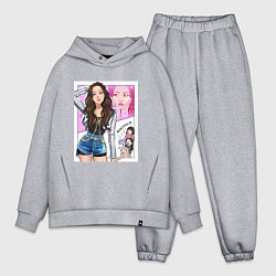 Мужской костюм оверсайз Blackpink - Jisoo