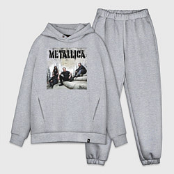 Мужской костюм оверсайз Metallica - cool guys, цвет: меланж