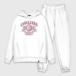 Мужской костюм оверсайз Cavaliers basket, цвет: белый