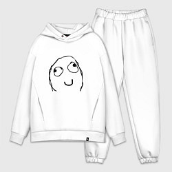 Мужской костюм оверсайз Невдупленыш мем