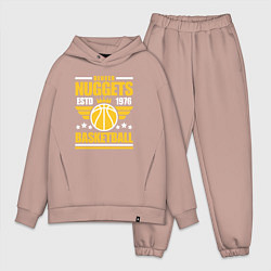 Мужской костюм оверсайз Nuggets basketball, цвет: пыльно-розовый