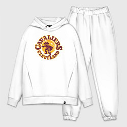 Мужской костюм оверсайз Cavaliers man, цвет: белый