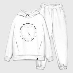 Мужской костюм оверсайз Часы настроения