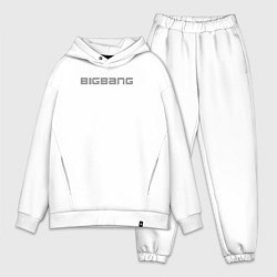 Мужской костюм оверсайз Big bang sol, цвет: белый