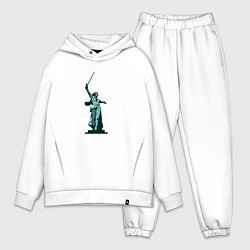 Мужской костюм оверсайз Родина мать победа