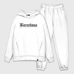 Мужской костюм оверсайз Barcelona Catalonia - Spain