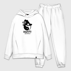 Мужской костюм оверсайз Счастливого Хэллоуина и гармонии