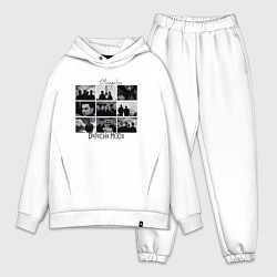 Мужской костюм оверсайз Depeche Mode - Strangelove - music video shots, цвет: белый