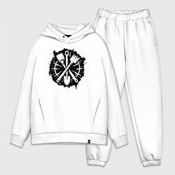 Мужской костюм оверсайз Лопатка и кисточки