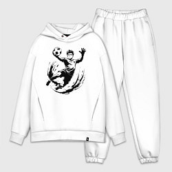 Мужской костюм оверсайз Вратарь ловит мяч