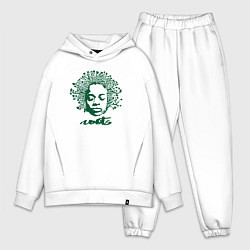 Мужской костюм оверсайз African roots